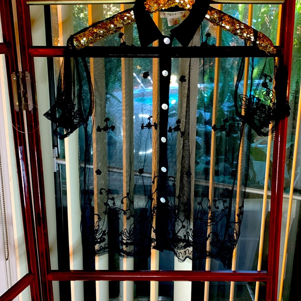 Magazine Over Blouse - image 1